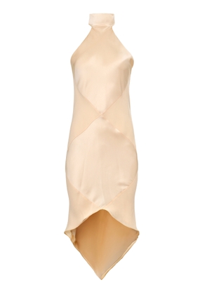 Francesca Miranda Alma Halter Silk Dress - Moda Operandi