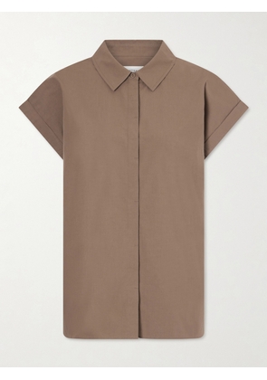 Matteau - Organic Cotton-poplin Shirt - Brown - 1,2,3,4,5