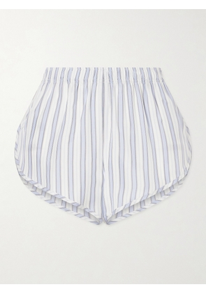 Gucci - Striped Silk-satin Shorts - Multi - IT38,IT40,IT42,IT44