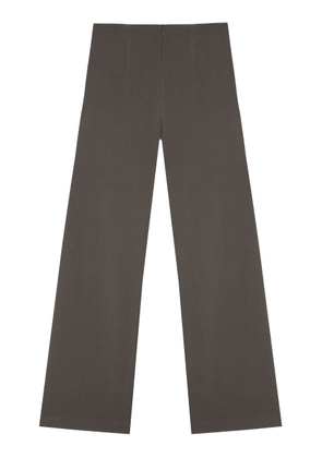 Cortana Brenna High-Rise Hemp-Blend Straight-Leg Pants - Moda Operandi
