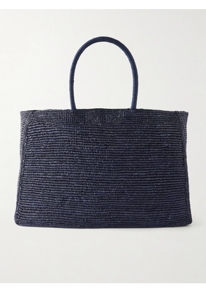 LIÉ STUDIO - The Charlotte Raffia Tote - Blue - One size