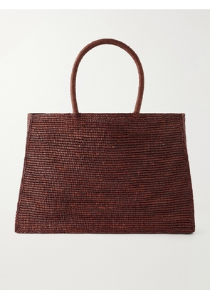 LIÉ STUDIO - The Charlotte Raffia Tote Bag - Brown - One size