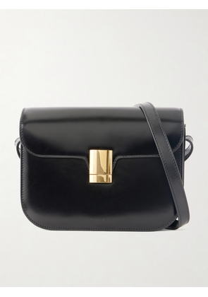 Calvin Klein Collection - Tilla Small Leather Shoulder Bag - Black - One size