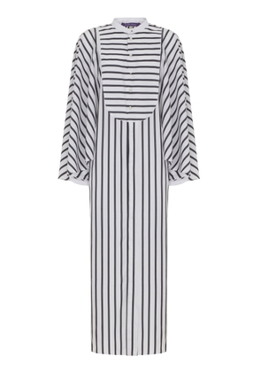 Ralph Lauren Juliana Cotton Midi Blouson Dress - Moda Operandi