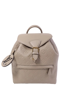 Louis Vuitton Pre-Owned Montsouris Monogram Empreinte backpack - Neutrals