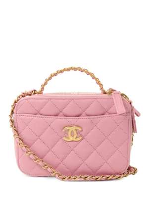 CHANEL Pre-Owned Vanity Case two-way handbag - Pink