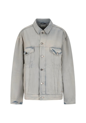 Haikure Clay buttoned denim jacket - Blue