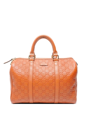 Gucci Pre-Owned 2011-2013s Guccissima Joy Boston bag - Orange