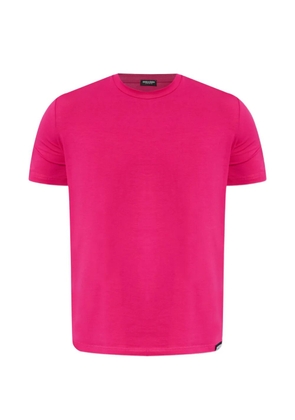 DSQUARED2 logo-print crew-neck T-shirt - Pink