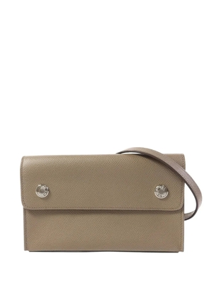 Hermès Pre-Owned Epsom leather crossbody bag - Grey