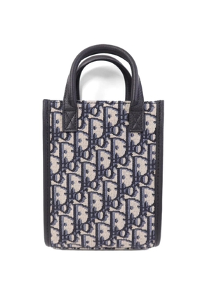 Christian Dior Pre-Owned Oblique mini bag - Blue