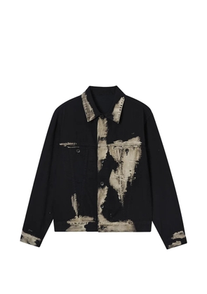 Y's buttoned collared jacket - Black