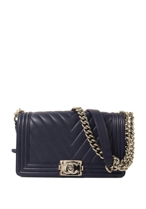 CHANEL Pre-Owned Boy Chanel shoulder bag - Blue
