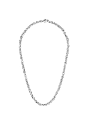 YOJ Oto rolo-chain necklace - Silver