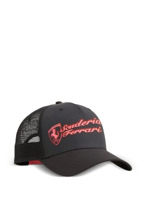 PUMA x Scuderia Ferrari Race logo-detail baseball cap - Black