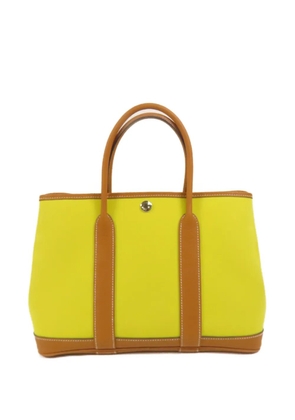 Hermès Pre-Owned Garden Party TPM tote bag - Yellow