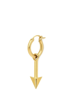 YOJ arrow-charm hoop earring - Gold