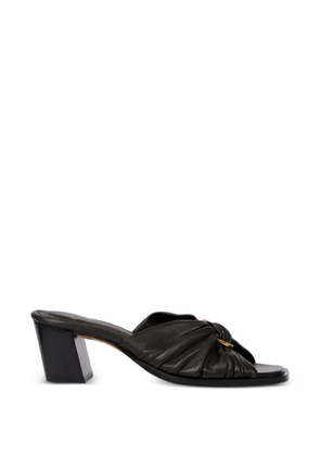 Paul Smith knotted leather sandals - Black