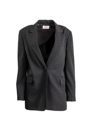 The Row single-breasted notched-lapels blazer - Black