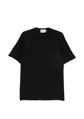 MC2 Saint Barth logo-embroidered T-shirt - Black