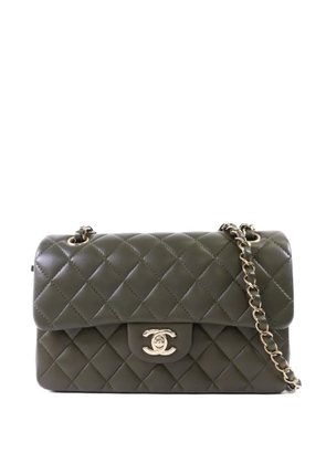 CHANEL Pre-Owned 23 Double Flap CC turn-lock shoulder bag - Green