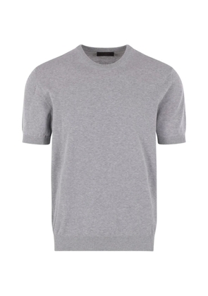 Zanone short-sleeve crew-neck T-shirt - Grey