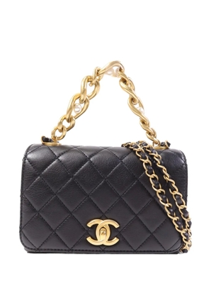 CHANEL Pre-Owned Classic Flap CC turn-lock shoulder bag - Black
