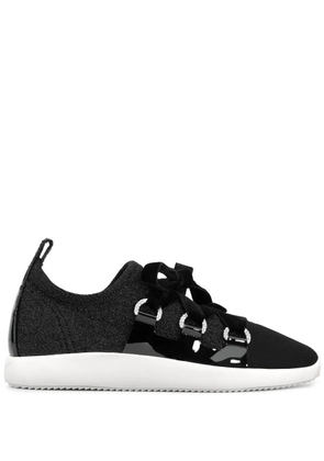 Giuseppe Zanotti Maggie knitted-upper sneakers - Black
