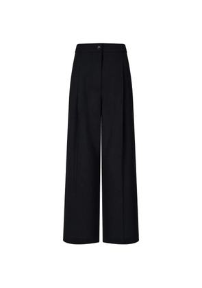 TOMBOY pleated wide-leg trousers - Blue