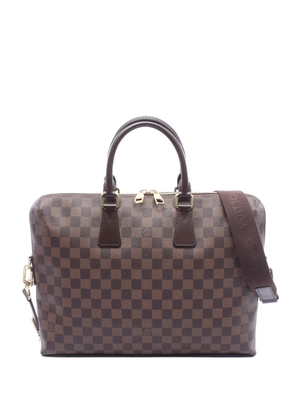 Louis Vuitton Pre-Owned 2015 Jules Damier Ebene briefcase - Brown