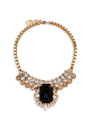 Anton Heunis crystal-embellished necklace - Gold