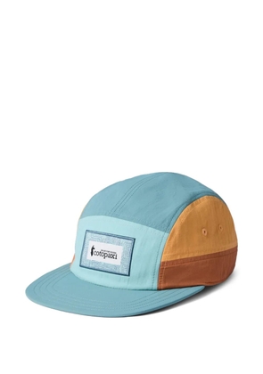 COTOPAXI patchwork logo-patch cap - Blue