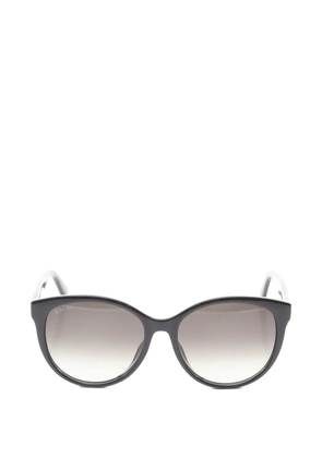 Gucci Pre-Owned 2010s GG logo sunglasses - Black