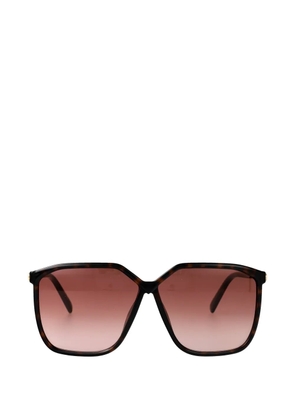 VALENTINO GARAVANI EYEWEAR VLogo tortoiseshell-effect sunglasses - Brown