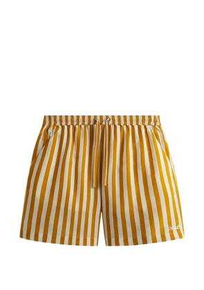 KITH Cedar striped shorts - Yellow