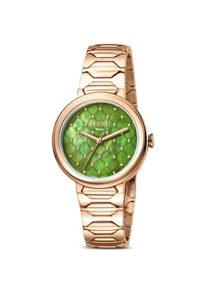 FERRE Milano Classic 32mm watch - Green