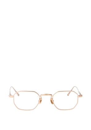 Matsuda geometric-frame glasses - Pink