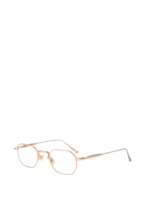 Matsuda geometric-frame glasses - Pink
