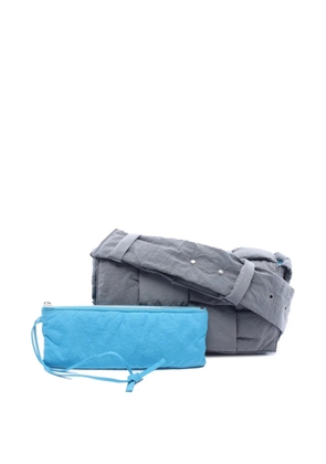 Bottega Veneta Pre-Owned 2012-2026 Nylon Intrecciato Padded Tech Cassette crossbody bag - Grey