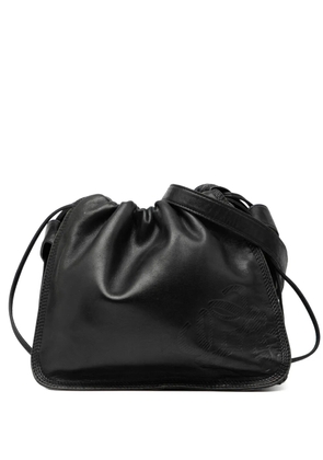 Loewe Pre-Owned 2000-2025 Nappa Anagram Drawstring crossbody bag - Black