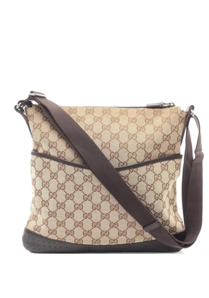 Gucci Pre-Owned 2000s GG canvas shoulder bag - Neutrals