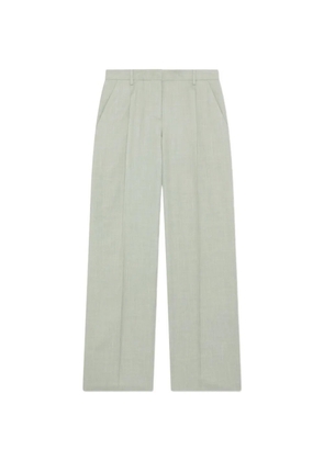 Lardini pleated twill trousers - Green