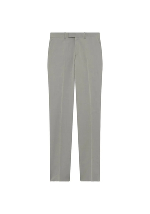Lardini flat-front trousers - Grey
