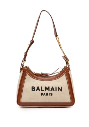 Balmain Pre-Owned 2000-2026 Canvas B Army Logo shoulder bag - Neutrals