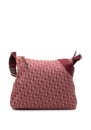 Christian Dior Pre-Owned 2004 Diorissimo Trotter Canvas crossbody bag - Red