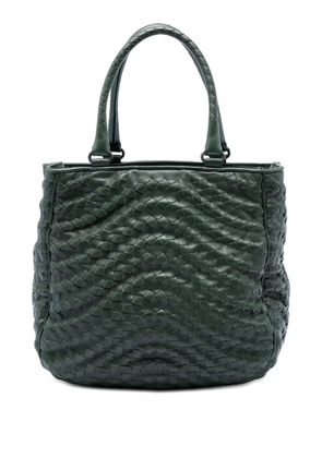 Bottega Veneta Pre-Owned 2008 Large Nappa Intrecciato Maggiore tote bag - Green