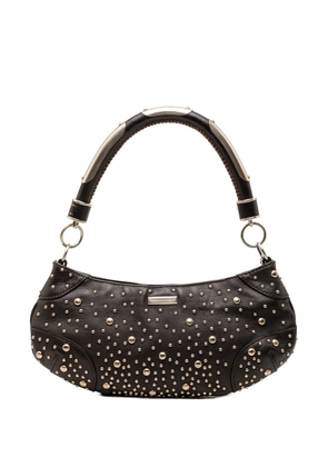 Burberry Pre-Owned 2000-2017 Studded Calfskin Cadet satchel - Black