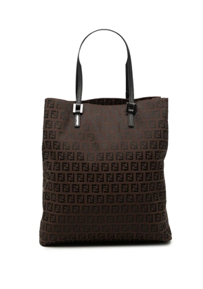 Fendi Pre-Owned 2000-2010 Zucchino Canvas tote bag - Brown
