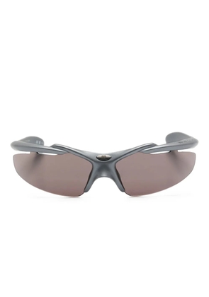 Balenciaga Eyewear geometric-frame sunglasses - Grey
