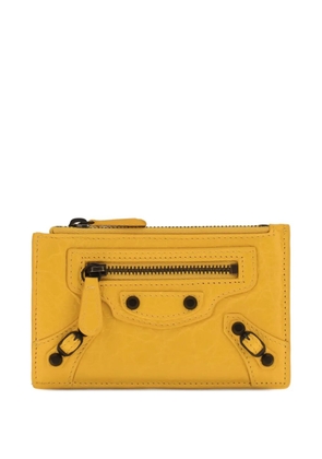 Balenciaga Le City coin and card holder - Yellow